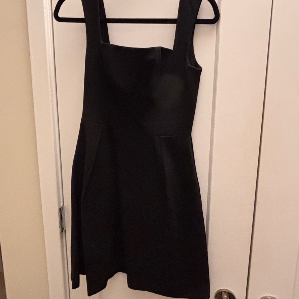 Amanda Uprichard black mini dress NWT